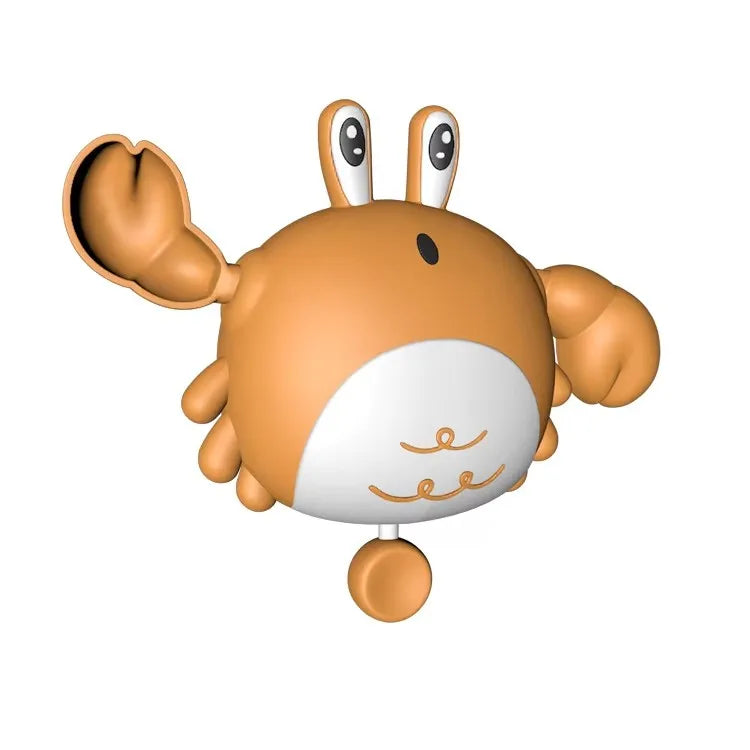 Baby Bath Bathroom Toys Swimming Clockwork Crab Parent-child Interactive Toy Pull the String Classic Toys for Kid Water Play Toy