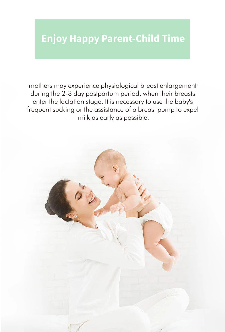 Breast Pump for Baby Feeding Manual Breast Pump Suction Small Comfortable Safe Maternity Hand Breast Pump Milk Collector Catcher