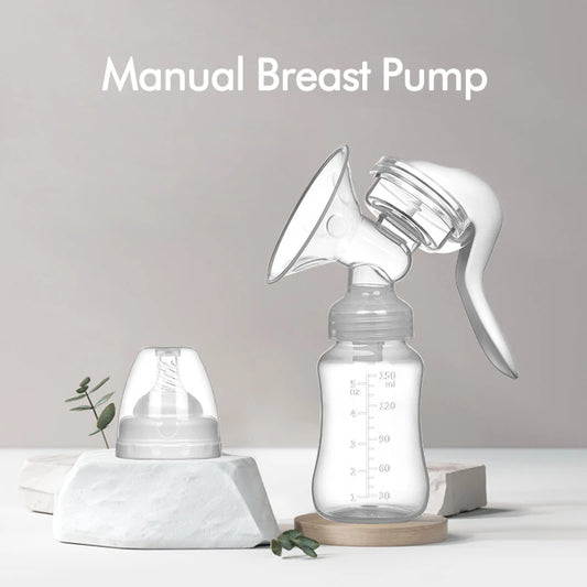 Breast Pump for Baby Feeding Manual Breast Pump Suction Small Comfortable Safe Maternity Hand Breast Pump Milk Collector Catcher
